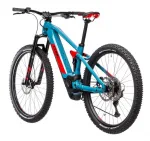 Электровелосипед Cube STEREO HYBRID 120 RACE 625 Голубо-красный — изображение 7