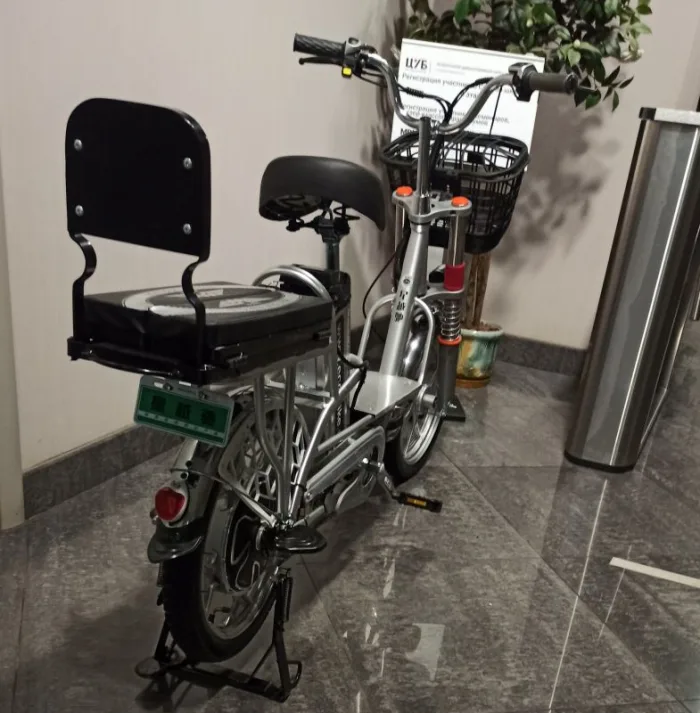 Электровелосипед bikevolt Delivery для служб доставки 350W 48V/11Ah — изображение 4