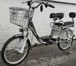 Электровелосипед Delivery Line V12 Серебристый — изображение 3