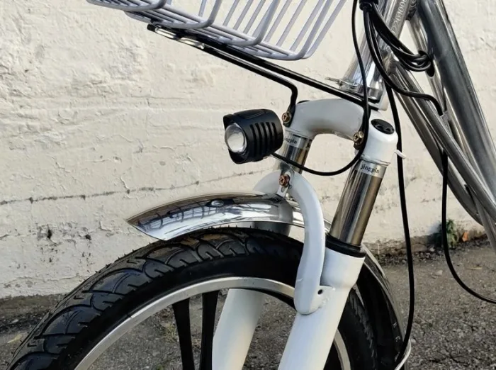 Электровелосипед Delivery Line V8 Серебристый — изображение 6