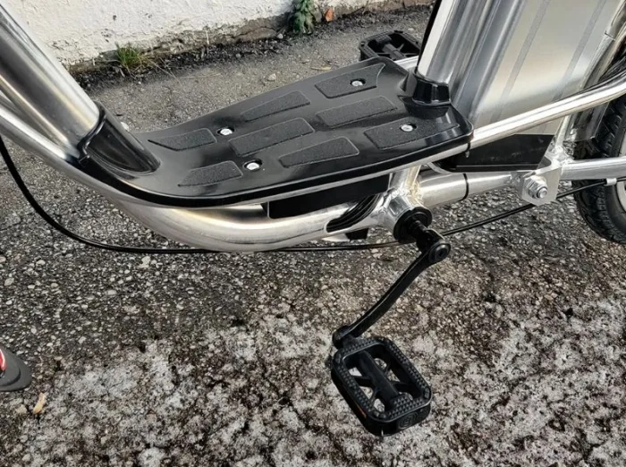 Электровелосипед Delivery Line V8 Серебристый — изображение 8