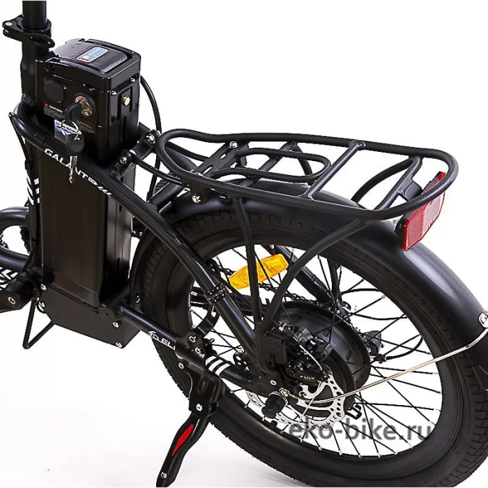Электрический велосипед Elbike Galant Elite на электротяге Черный матовый — изображение 11