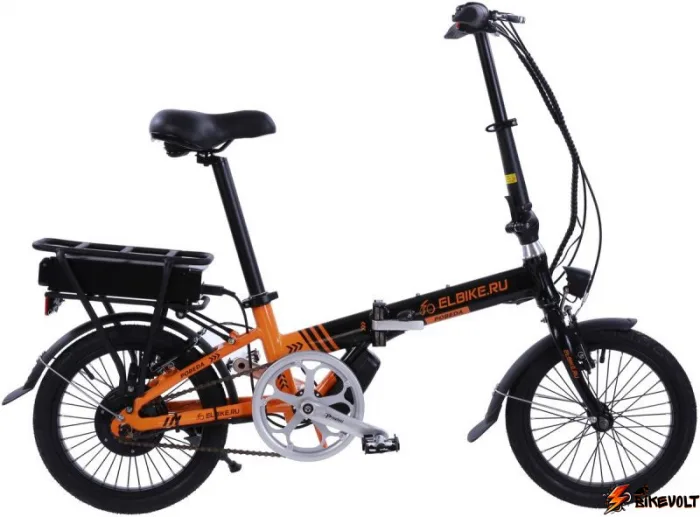 elektrovelosiped-elbike-pobeda-250w-ucenka-0 Электровелосипед Elbike Pobeda 250W (Черно-оранжевый) — изображение 1