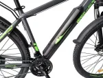 Электровелосипед Eltreco Ultra MAX PRO Серо-зеленый — изображение 8