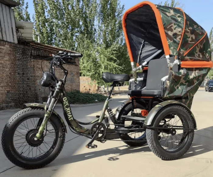 Трехколесный электровелосипед  Fat Trike Phaeton 750 48V 18Ah — изображение 2