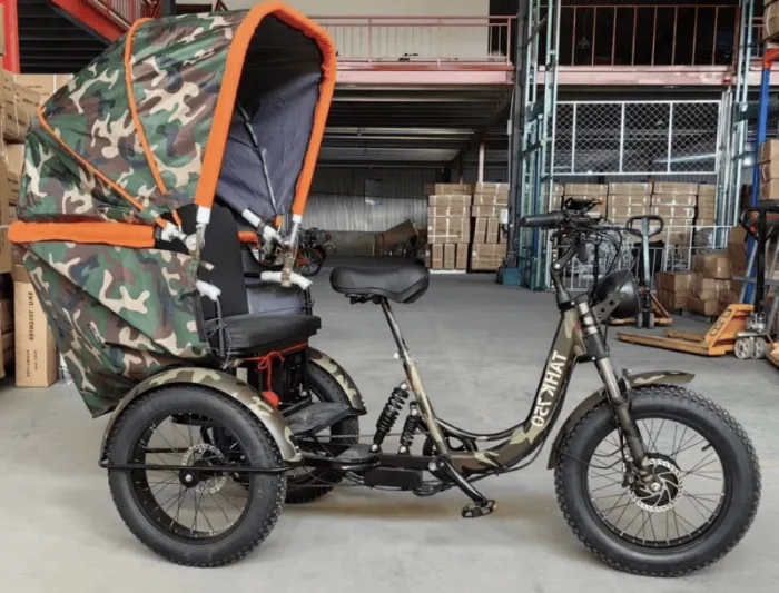 Трехколесный электровелосипед  Fat Trike Phaeton 750 48V 18Ah — изображение 4