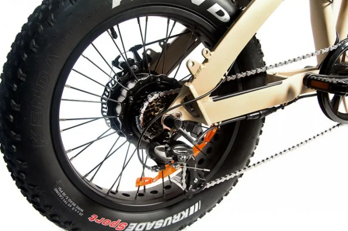 Электровелосипед фэт-байк Медведь 2.0 складной 750X500 Чёрный — изображение 6