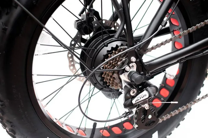 Электровелосипед фэт-байк Медведь складной 350х350 750W 48V/11.8Ah — изображение 7