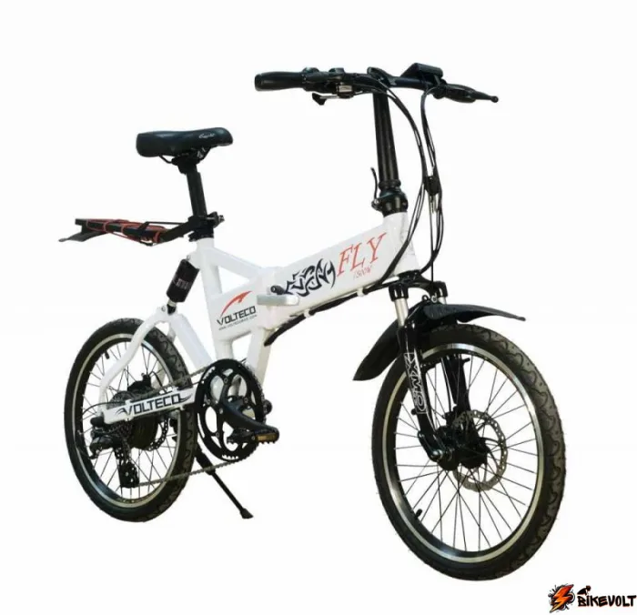 elektrovelosiped-fly_111-05-0 Электровелосипед - Велогибрид Volteco FLY 500 Вольтеко Флай 500Вт белый — изображение 1