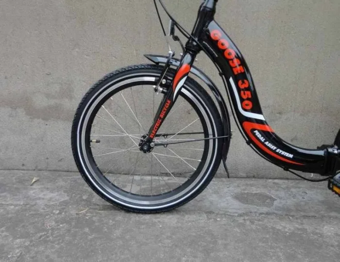 Электровелосипед Volteco GOOSE Cardan 350  Велогибрид Вольтеко Гусь Кардан 350Вт черный — изображение 5