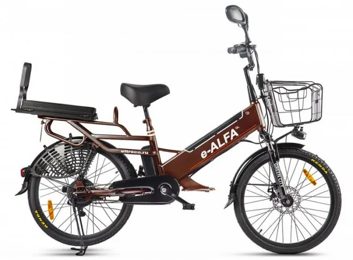 Электровелосипед Green City Eltreco e-ALFA GL — изображение 3