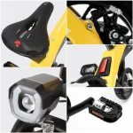 Электровелосипед GreenCamel Карбон T3 (R14 250W 36V LG 7,8Ah) Carbon — изображение 5