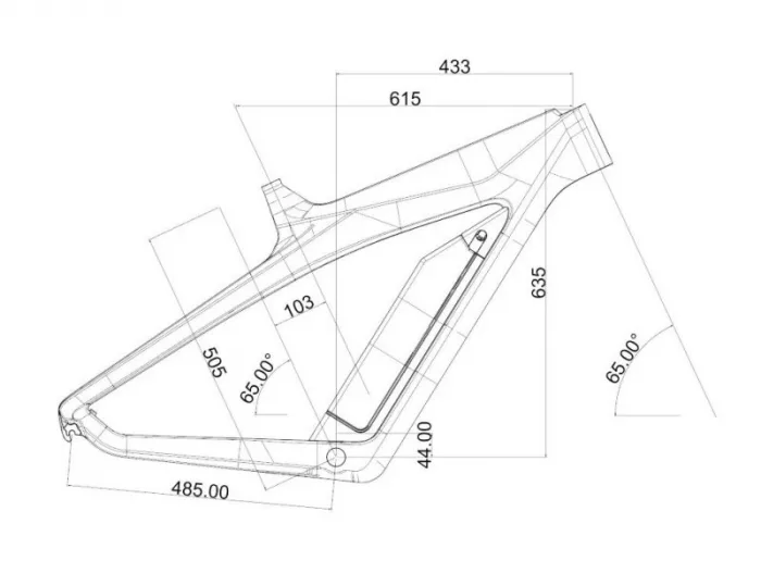 Электровелосипед GreenCamel Kontax (R26FAT Kenda 750W Bafang 48V LG 13Ah) carbon, torque, Altus 8скор — изображение 8