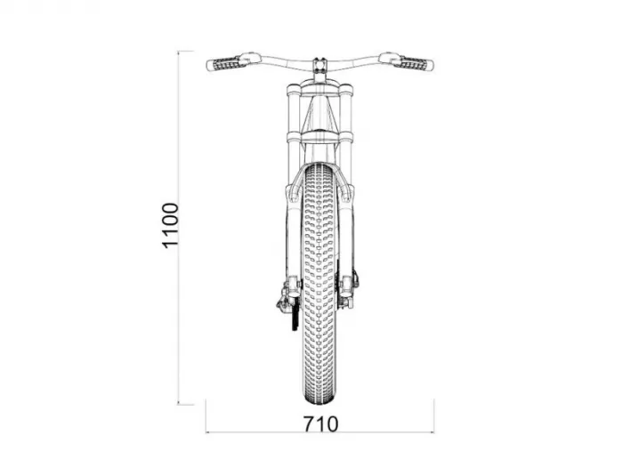 Электровелосипед GreenCamel Kontax (R26FAT Kenda 750W Bafang 48V LG 13Ah) carbon, torque, Altus 8скор — изображение 9