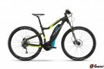 Электровелосипед Haibike Sduro HardNine 5.0 400Wh 20-Sp Deore Черный с Голубым
