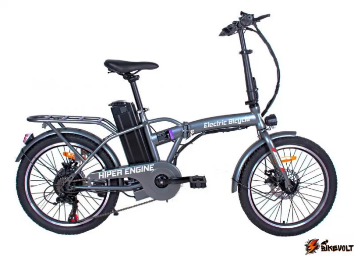 elektrovelosiped-hiper-engine-bf200-chernyj-0 Электровелосипед HIPER Engine BF200 Серый — изображение 1