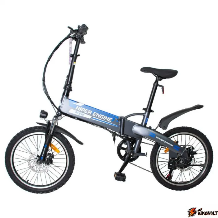 elektrovelosiped-hiper-engine-bf214-0 Электровелосипед HIPER Engine BF214 (2022) Серый — изображение 1