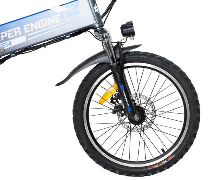 Электровелосипед HIPER Engine BF214 (2022) Серый — изображение 5
