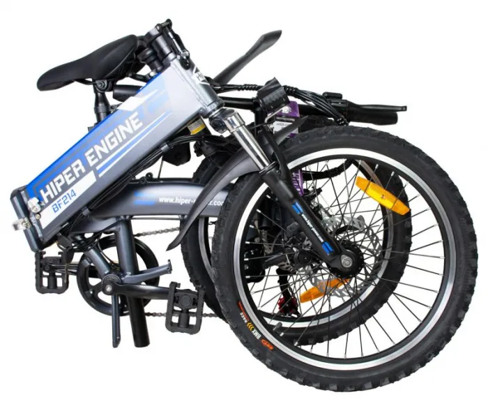 Электровелосипед HIPER Engine BF214 (2022) Серый — изображение 6
