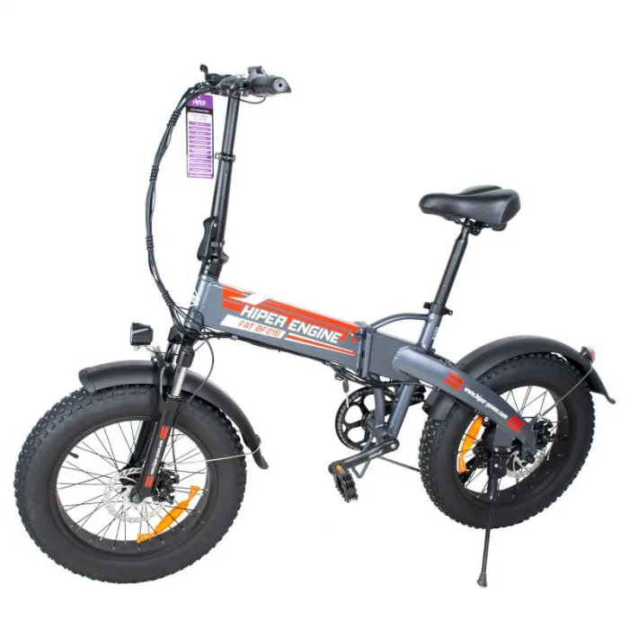 Электровелосипед Hiper Engine BF216 (2022) Серый — изображение 2