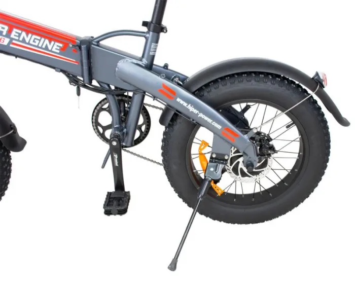 Электровелосипед Hiper Engine BF216 (2022) Серый — изображение 7