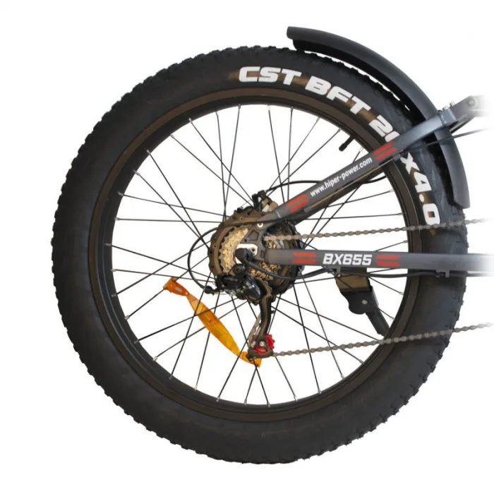 Электровелосипед HIPER Engine BX655 500W/48V 12Ah Серый — изображение 6