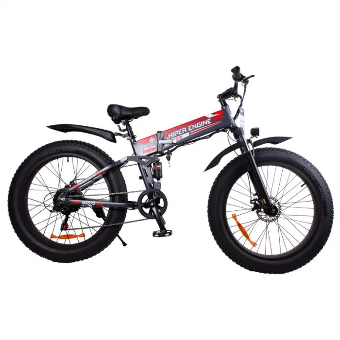 Электро фэтбайк HIPER Engine BX670 (2022) Серый — изображение 4