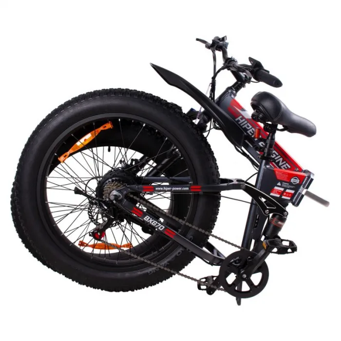 Электро фэтбайк HIPER Engine BX670 (2022) Серый — изображение 6