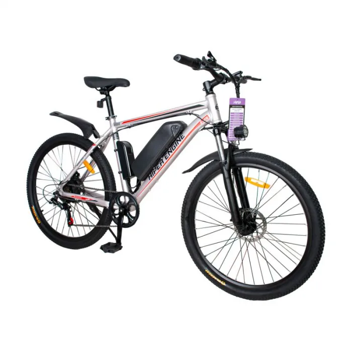 elektrovelosiped-hiper-engine-mtb-a1-6 Электровелосипед HIPER Engine MTB A1 (2022) Серебристый — изображение 7