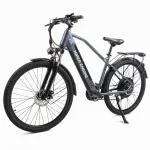 Электровелосипед HIPER Engine MTB X1 (2022) Серебристый — изображение 2