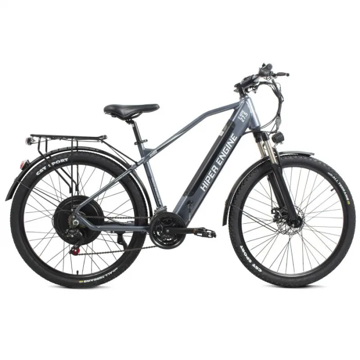 elektrovelosiped-hiper-engine-mtb-x1-2 Электровелосипед HIPER Engine MTB X1 (2022) Серебристый — изображение 3