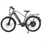 Электровелосипед HIPER Engine MTB X1 (2022) Серебристый — изображение 4