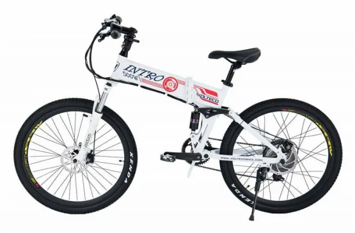 Электровелосипед Volteco INTRO 500 Велогибрид Вольтеко Интро 500 оранжевый — изображение 3