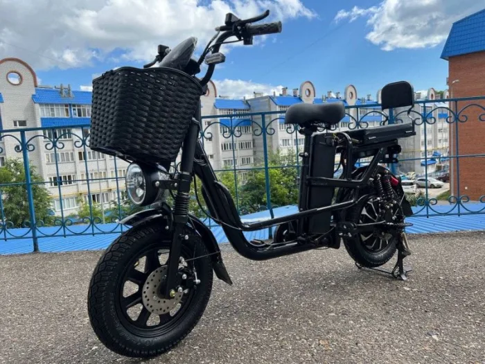 Электровелосипед колхозник MONSTR  BLACK 16 — изображение 3