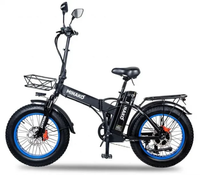 Электровелосипед Minako F10 спицы — изображение 2