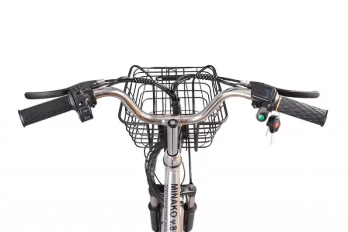 Электровелосипед Minako V8 pro Черный — изображение 6