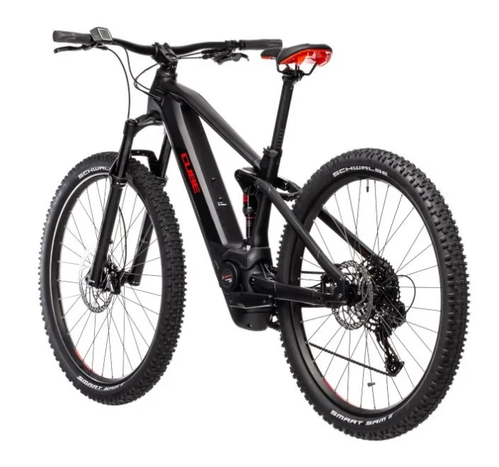 Электровелосипед Cube STEREO HYBRID 120 PRO 500 Черно-красный — изображение 6