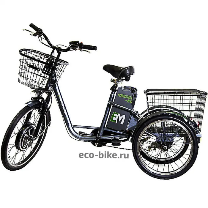 Электровелосипед трехколесный E-motions Kangoo-ru Li-ion 36v 14Ah 500W — изображение 11