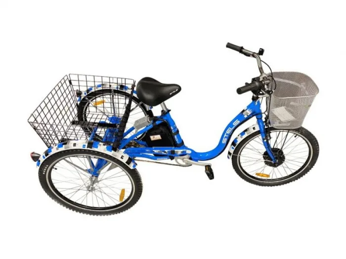 elektrovelosiped-trehkolesnyj-horza-stels-trike-24-t2-350w-36v9ah-4 Электровелосипед трехколесный Horza Stels Trike 24-T2 350W 36V/9Ah 9 Ач — изображение 5