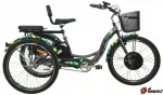 Электровелосипед трехколесный Horza Stels Trike Passenger 1000W 48V/15Ah