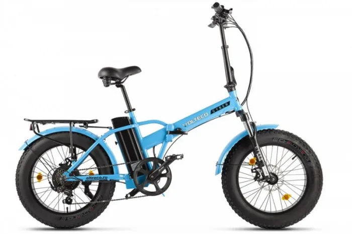 Электровелосипед Volteco CYBER 500W/48V12.5Ah электро фэтбайк — изображение 9