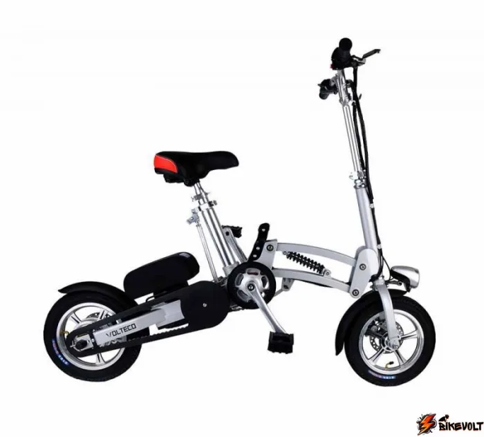 Электровелосипед Volteco SHRINKER II 350 Велогибрид Вольтеко Шринкер 2 350Вт черный — изображение 1