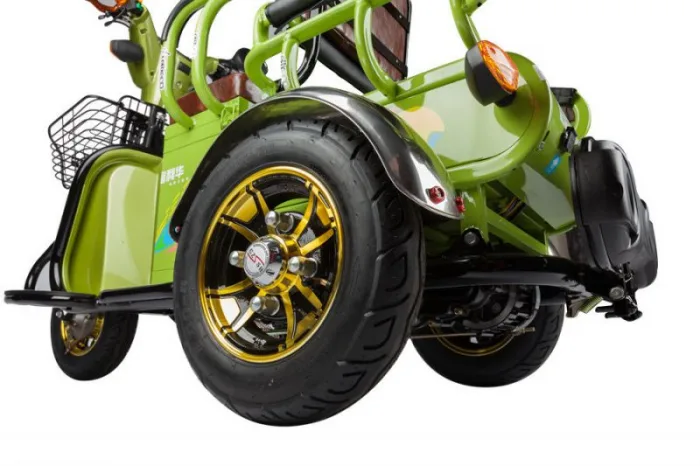 Электроскутер Trike 500W - электротрицикл грузовой Greengo V1 500W — изображение 11