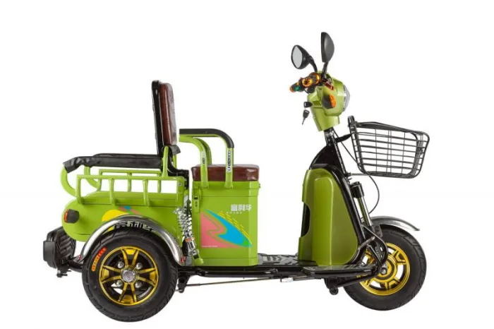 Электроскутер Trike 500W - электротрицикл грузовой Greengo V1 500W — изображение 8