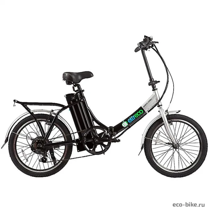 Электровелосипед Eltreco Good 350W Lithium Чёрный — изображение 3