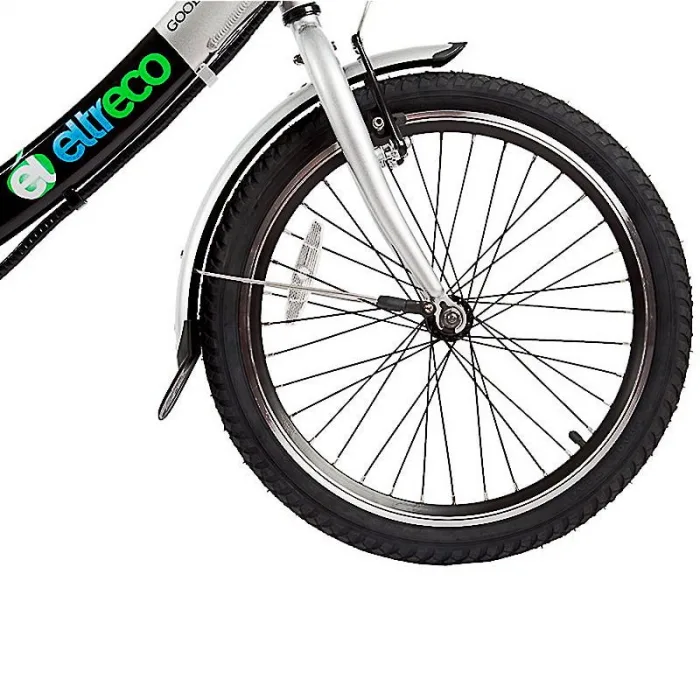 Электровелосипед Eltreco Good 350W Lithium Чёрный — изображение 9