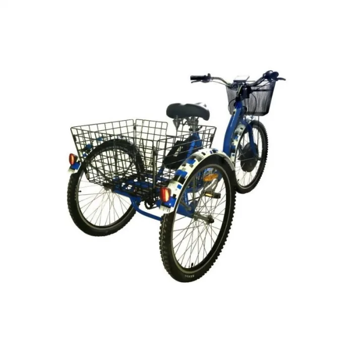 Электровелосипед трехколесный Etoro Star Lux 1500W 48В 18Ач — изображение 4