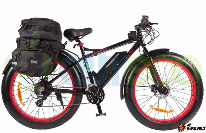 fatbike-bikevolt-electro-tank-1300-0 Электровелосипед Fatbike Electro Tank 1300W Велогибрид Фэтбайк Электро Танк 1300Вт хаки — изображение 1
