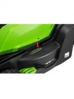 Газонокосилка аккумуляторная Greenworks G40LM41, 40В, 40 см — изображение 5