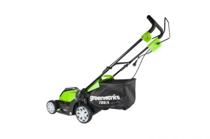 Газонокосилка электрическая Greenworks GLM1241, 1200 Вт, 41 см — изображение 4